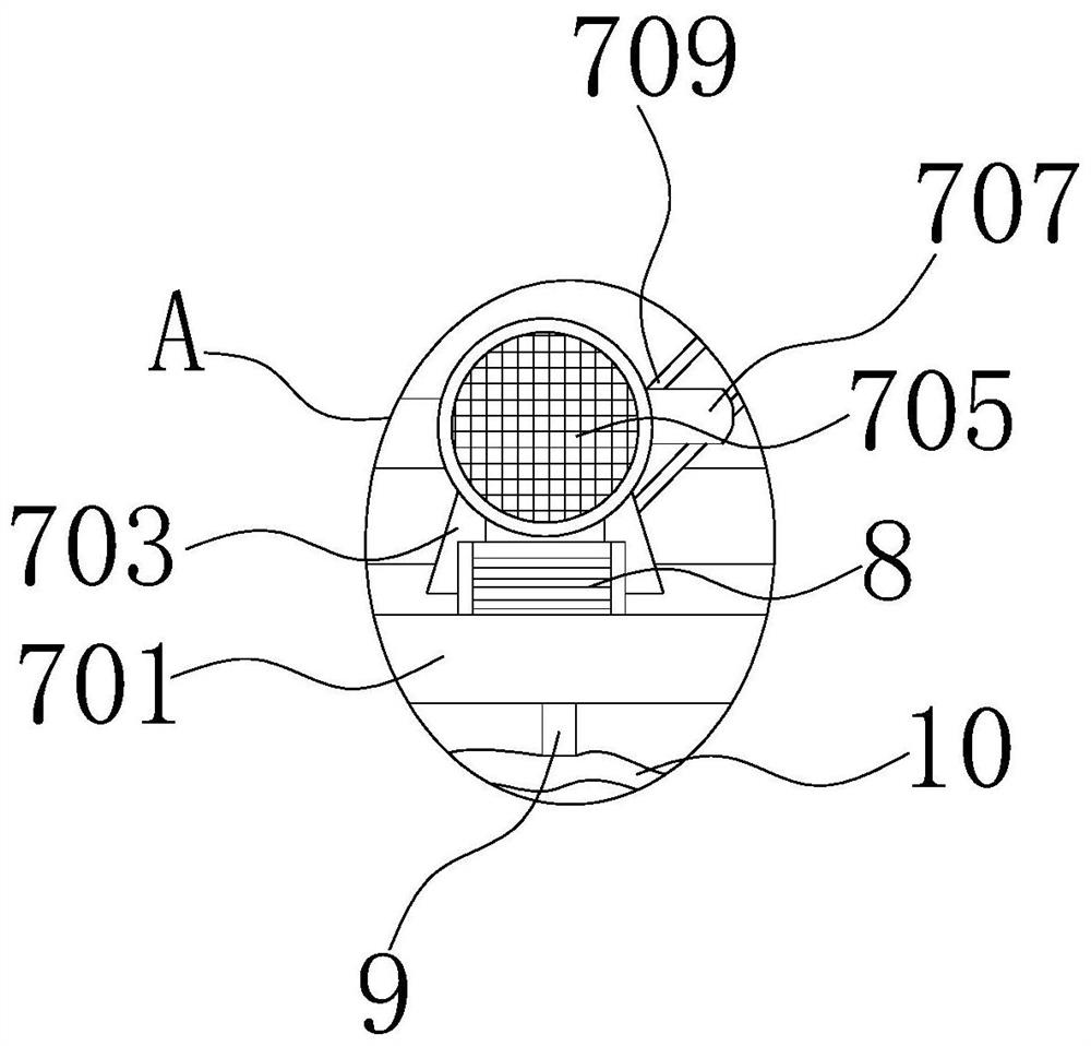 Spray-dyeing operation device for production of cashmere yarns