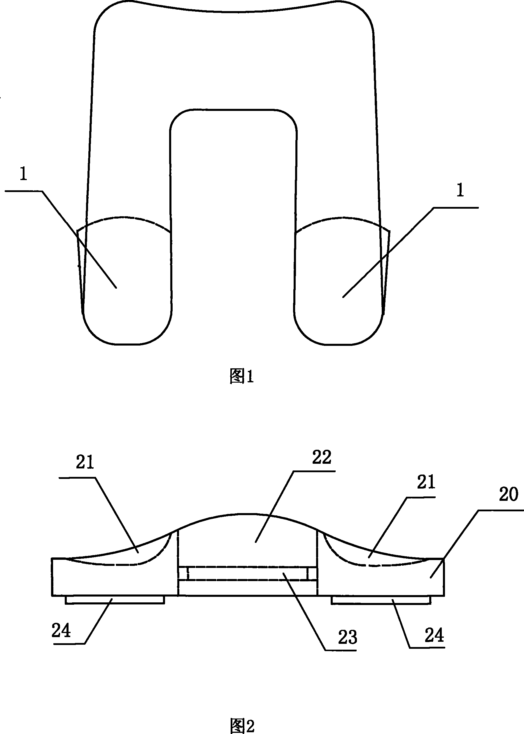 Artificial knee joint replacement prosthesis capable of reserving or rebuilding anterior cruciate ligament