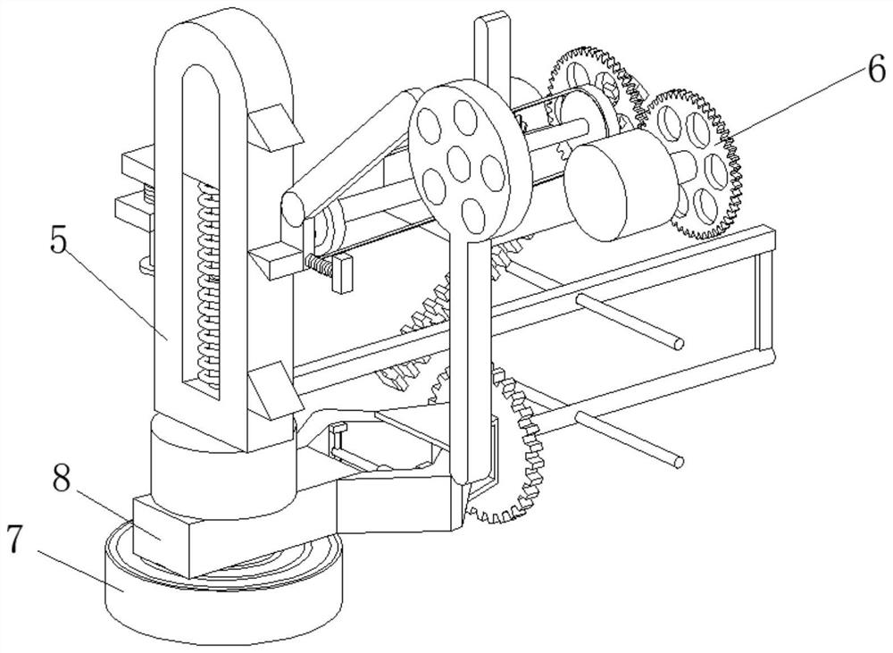 Novel automatic forging forming device