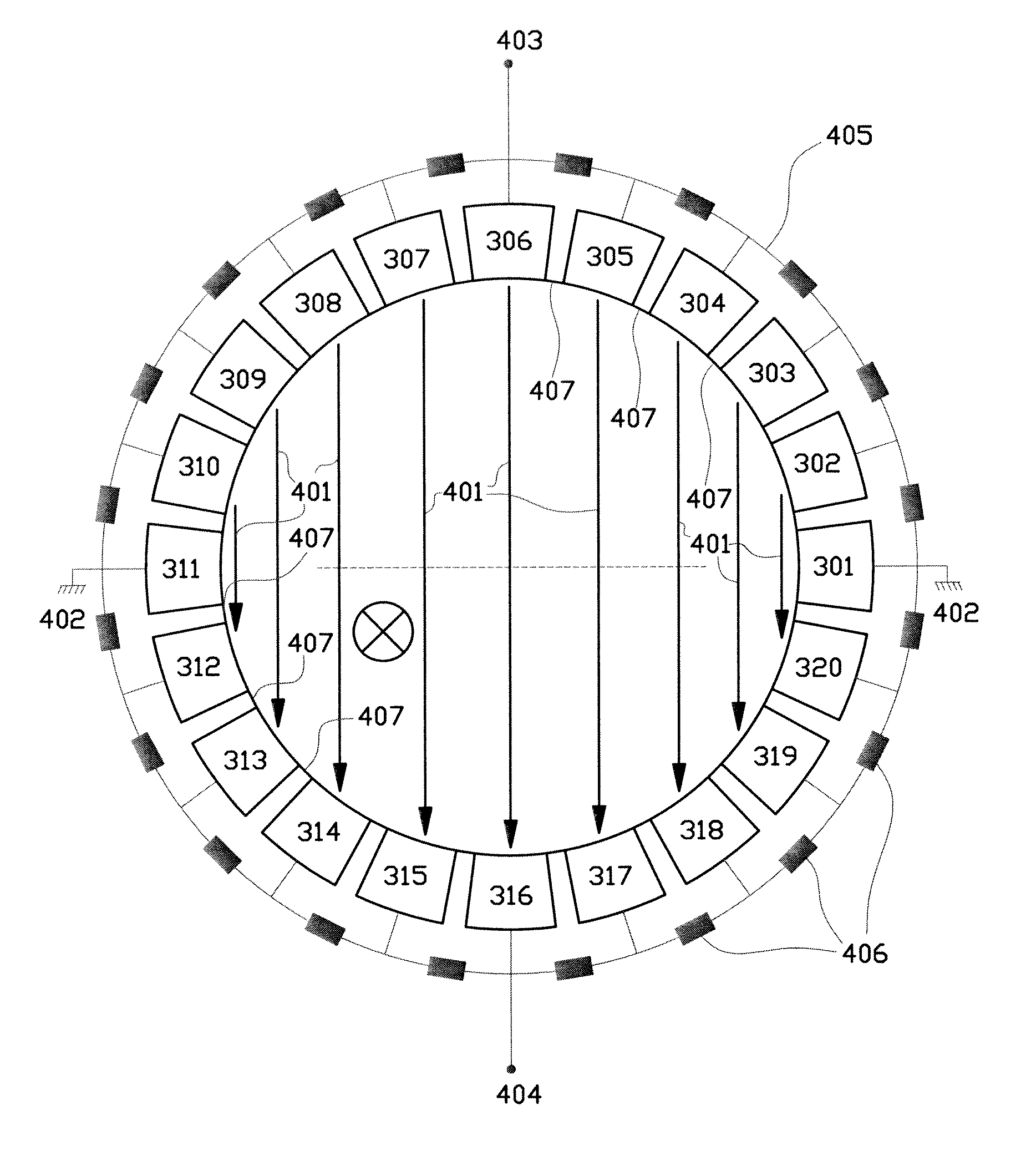 Charged particle system comprising a manipulator device for manipulation of one or more charged particle beams