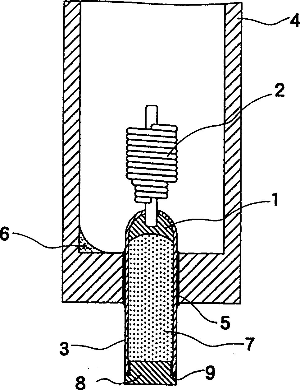 High pressure sodium vapour lamp