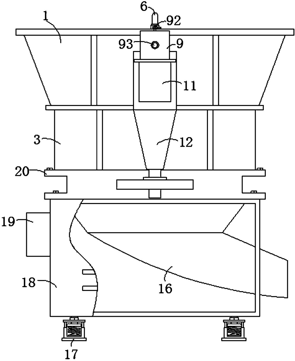 Environment-friendly tree crusher