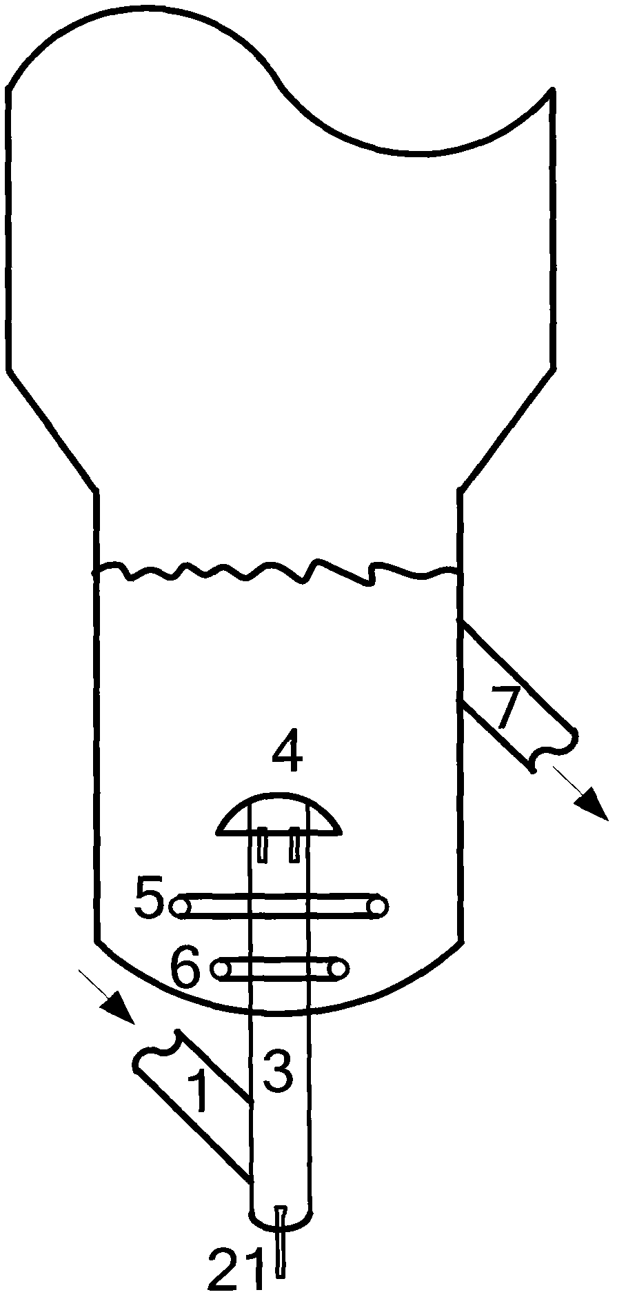 Catalyst regeneration method and device with catalytic cracking device heat replenished