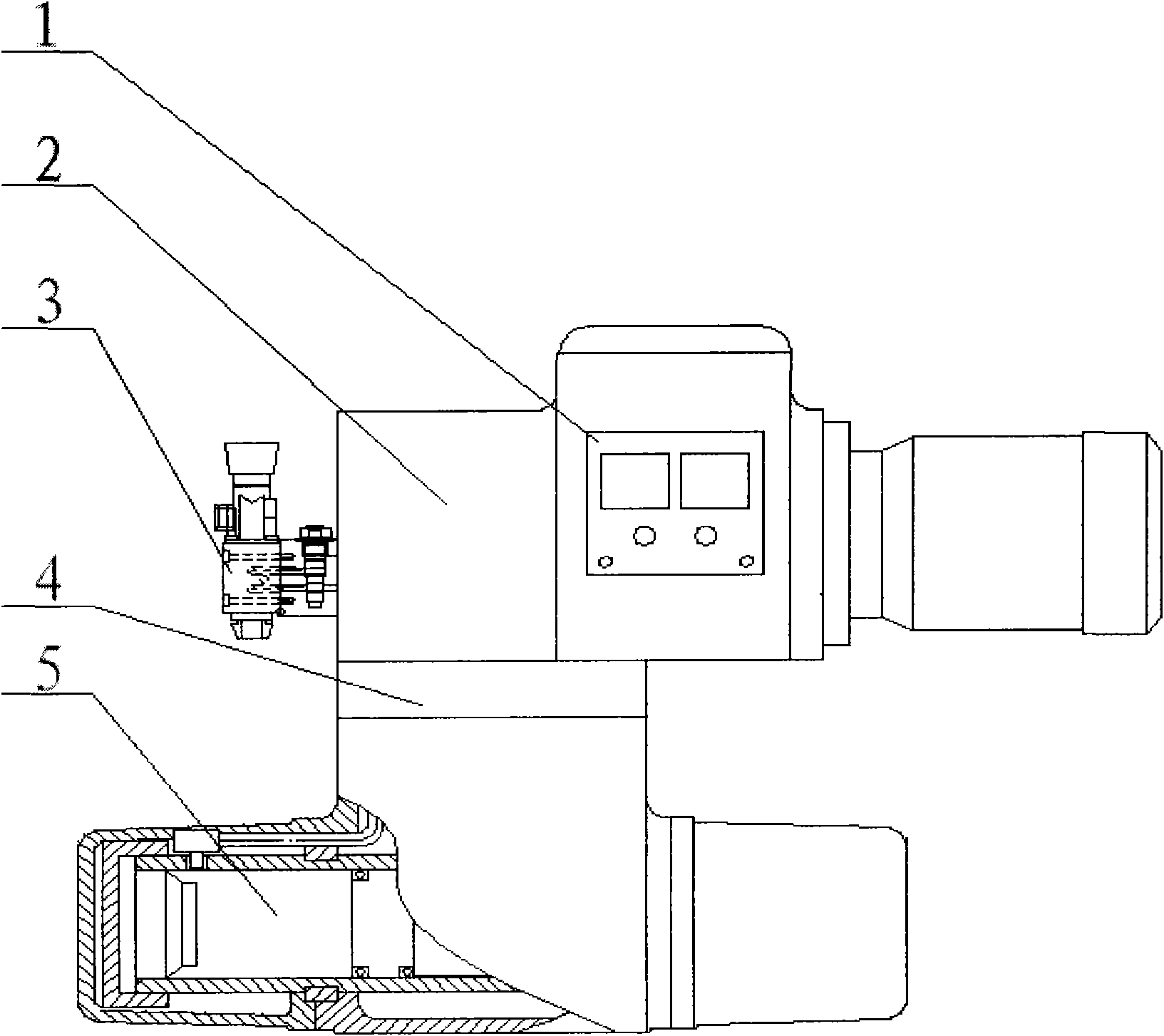 Electro-hydraulic actuator of hydraulic integration machine