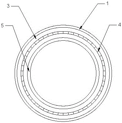 Peeling device used for chicken feet