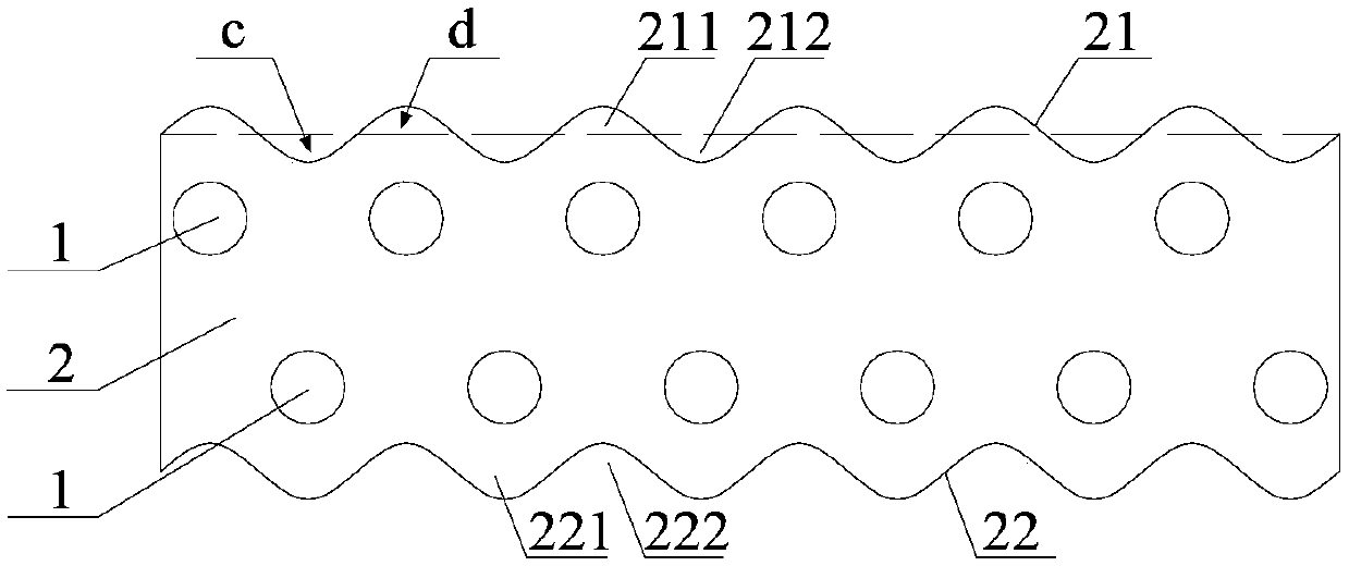 Finned heat exchanger and air conditioner