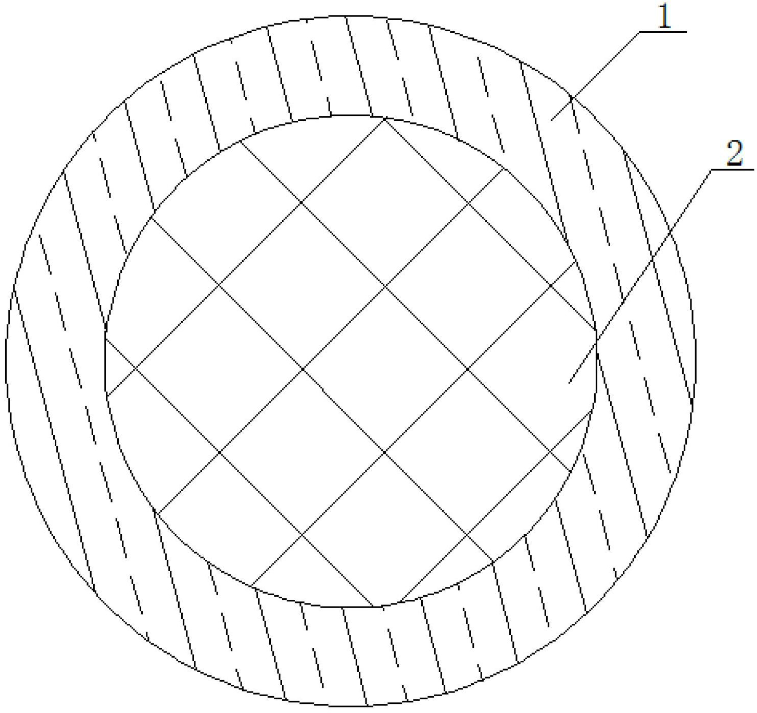 Core-shell structure high-strength anti-seismic unbaked ceramsite and preparation method and application thereof