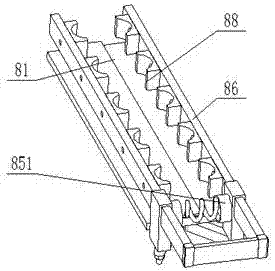 Automatic propelling device for medical slice preparation clamp