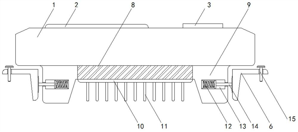 Convenient-to-install monitoring device for electric power internet of things