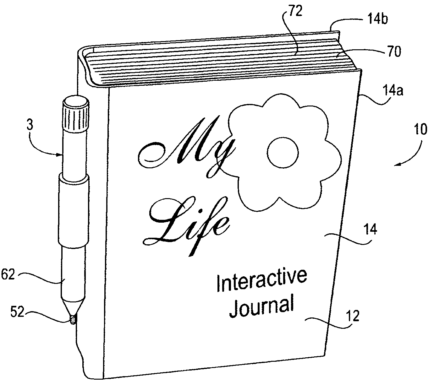 User interactive journal