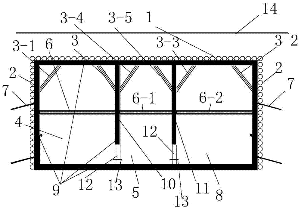 A super-long shallow-buried construction method for existing pipelines in complex environments