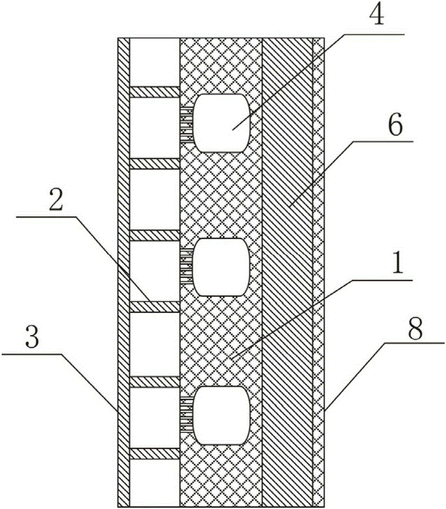 Anti-echo wall panel