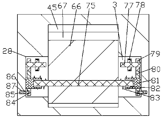 Radiation protection cloth based on mechanical principle, and use method thereof