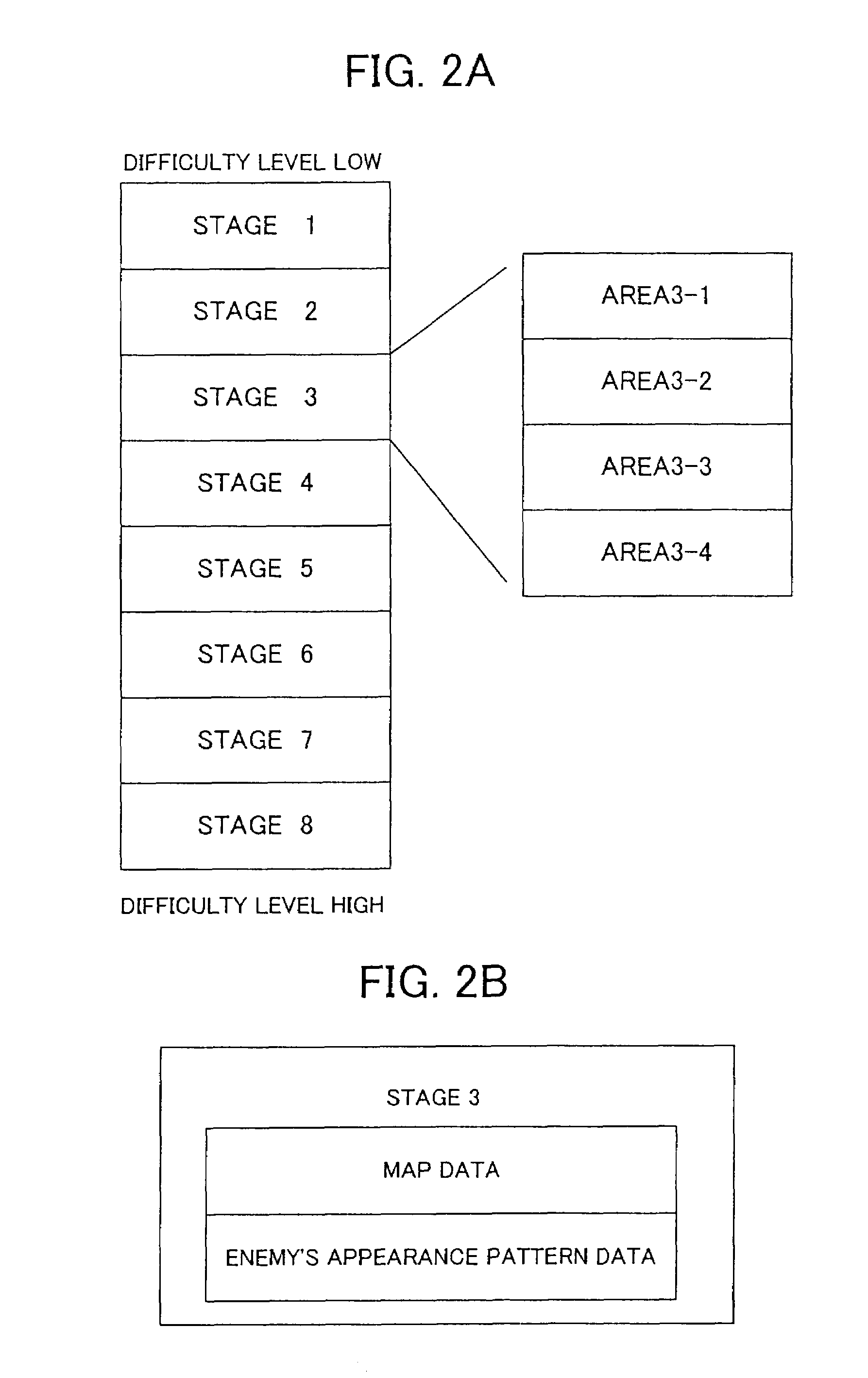 Game system and computer program for permitting user selection of game difficulty and setting of control character ability parameter