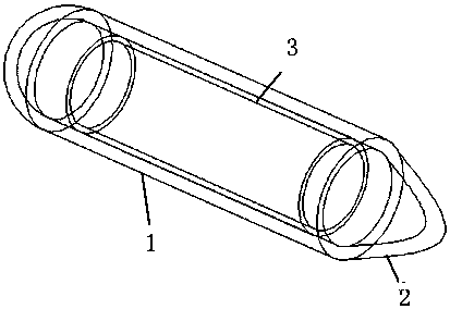 Sampling device and method for detecting nitrogen content of molten steel by oxygen, nitrogen and hydrogen analyzer