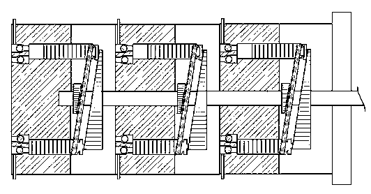 High-pressure plunger pump with automatic oil distributing system