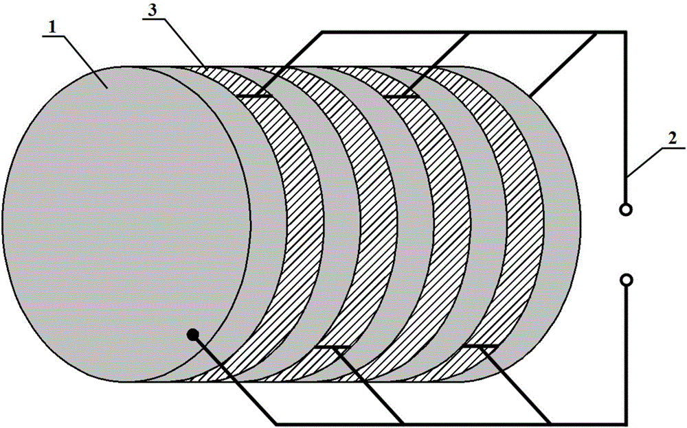 Stacked piezoelectric smart aggregate for health monitoring of concrete structure