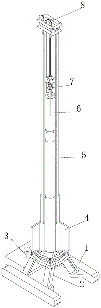 Novel dynamic compactor and composite foundation construction method achieved through novel dynamic compactor