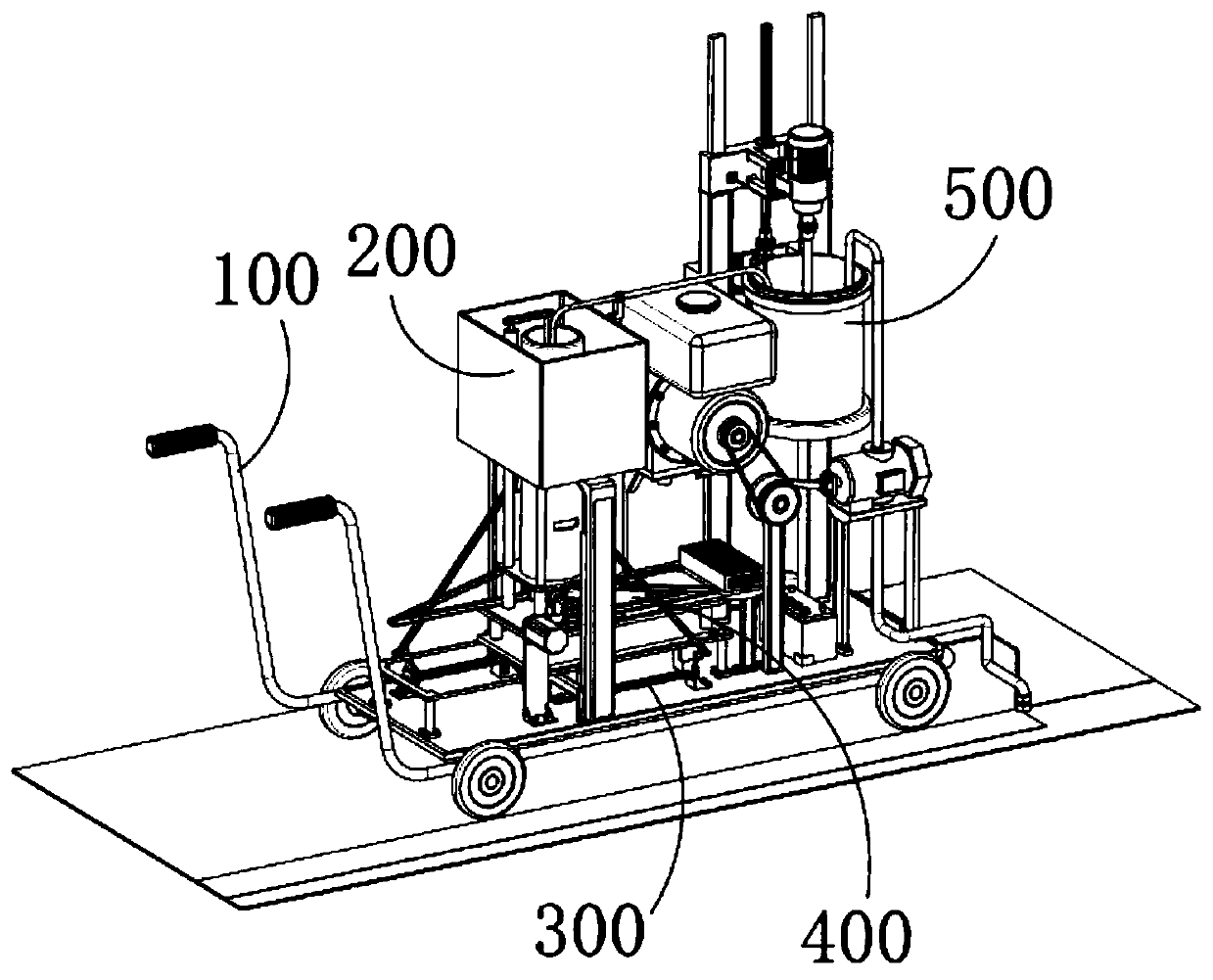 Cold spray scribing machine