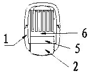 Probe and treatment device using probe