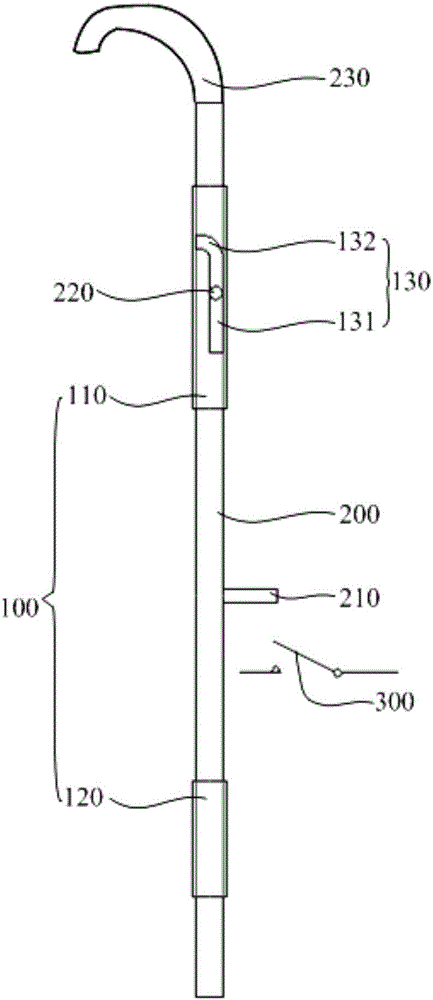 Travelling crane and boarding/alighting safety device of travelling crane