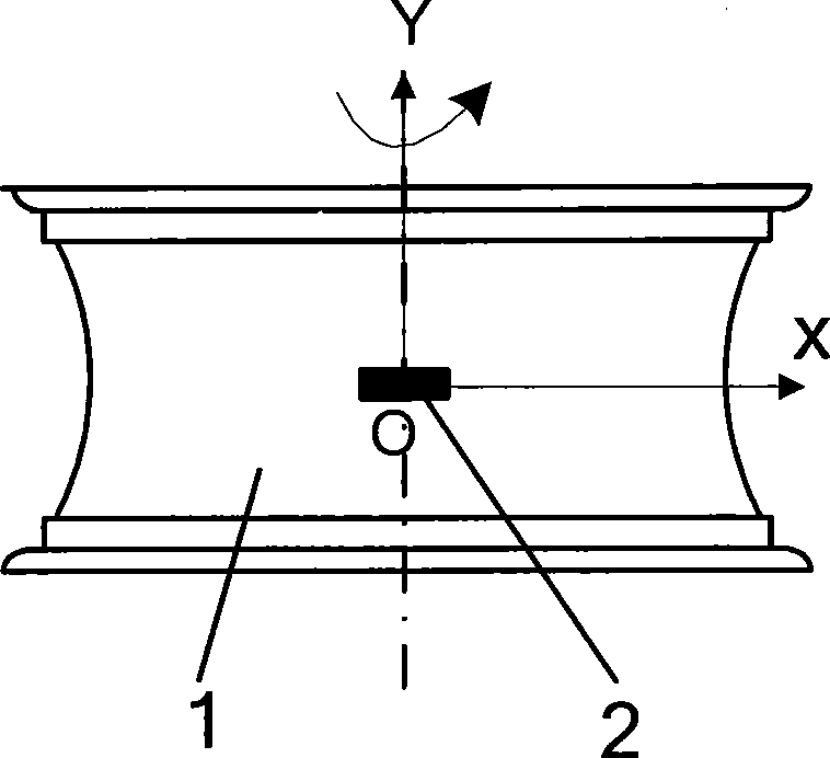 Method for monitoring dynamic load of intelligent sensing wheel based on wheel load