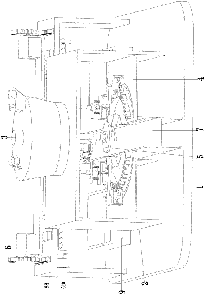 Automatic agricultural edible mushroom filling device special for bottled mushroom planting