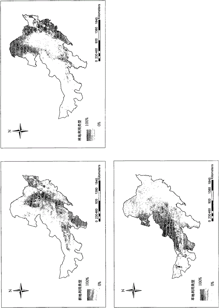 Automatic sliding-window-based ecological crisscross belt identification method