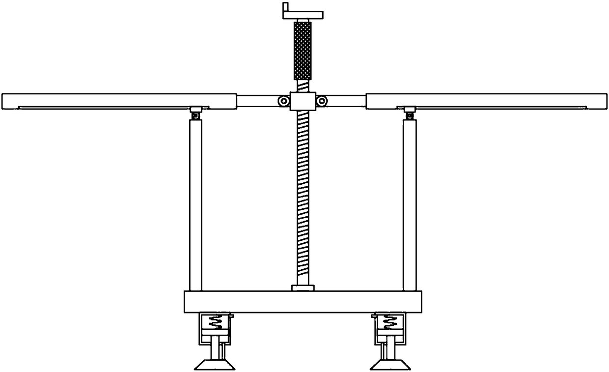 Foldable test tube stand with high stability