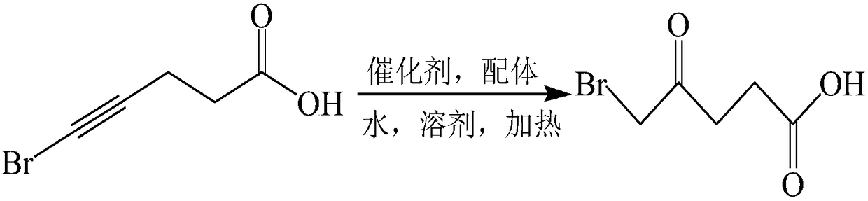 Preparation method of 5-bromolevulinic acid