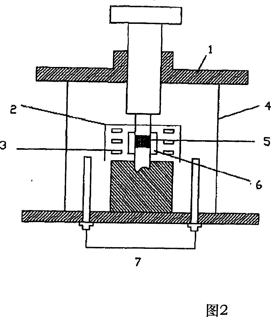 Yttrium oxide doping zirconium oxide crucible and producing method thereof by using hot pressing sintering