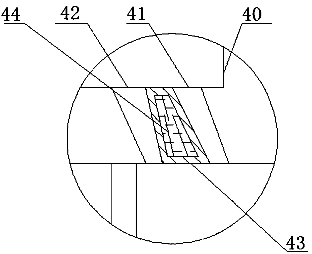 Device for continuously preparing metal powder for 3D printing by gas atomization