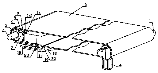 Automatic equipment cleaning device