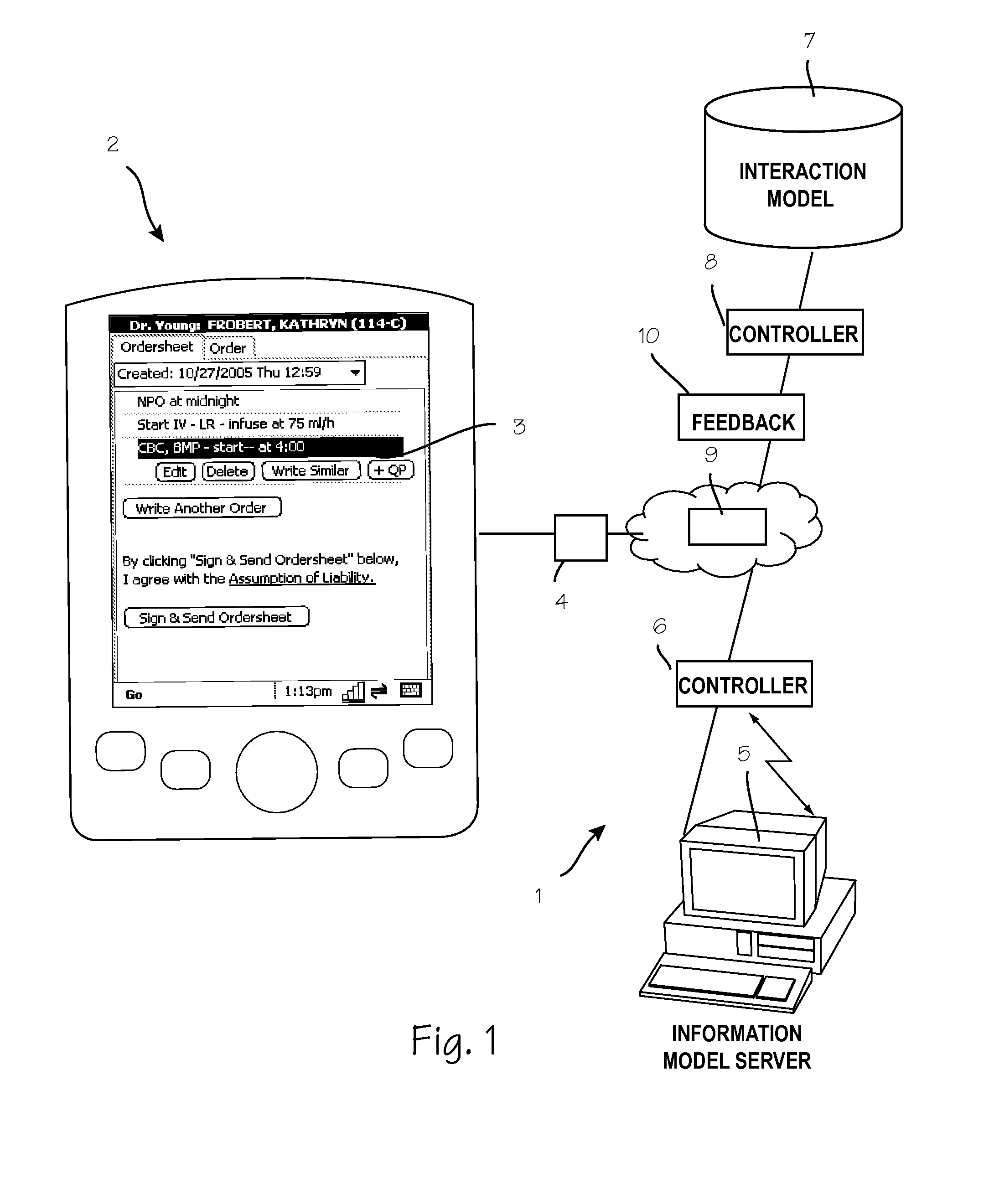 System and Method for Generating and Promulgating Physician Order Entries