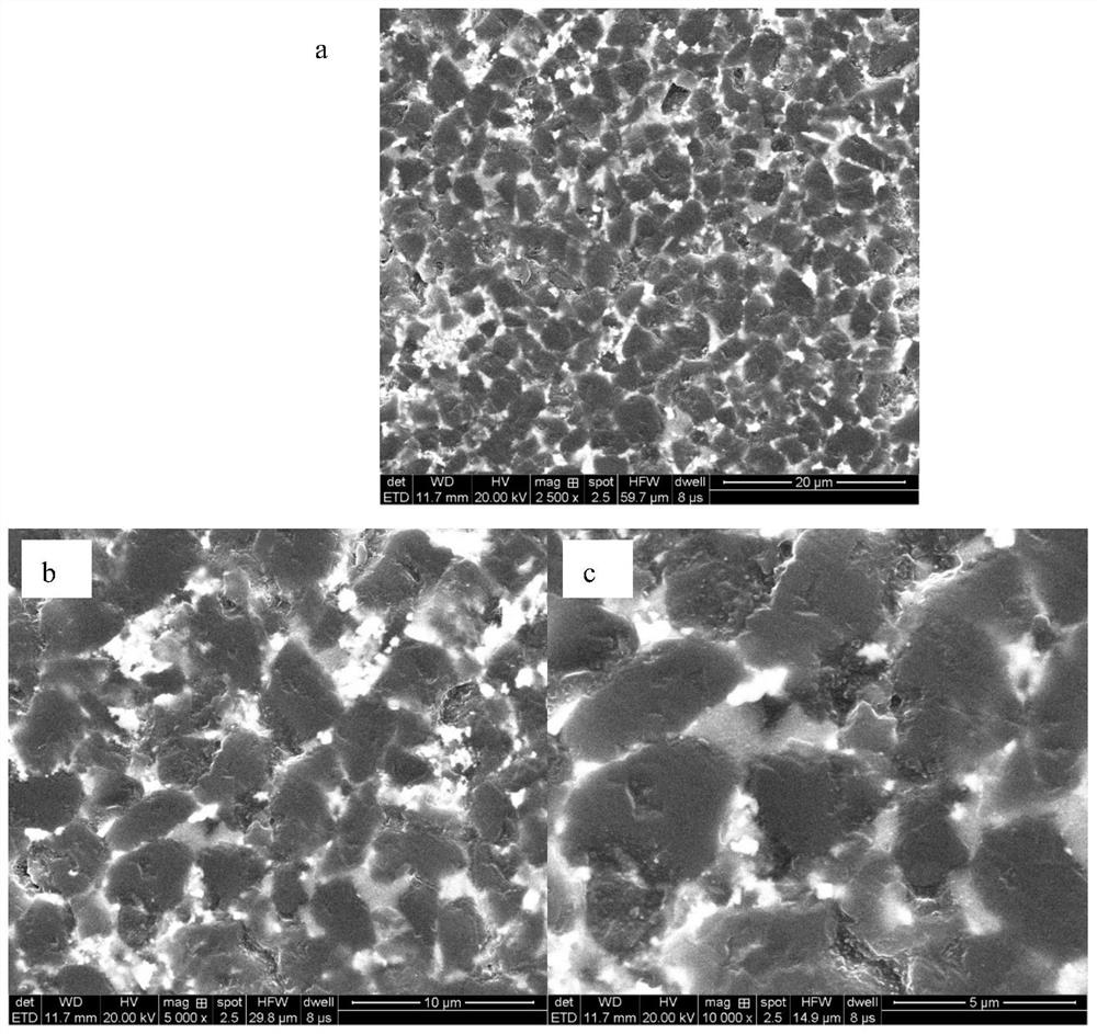 Adhesive for synthesizing polycrystalline cubic boron nitride material and using method of adhesive