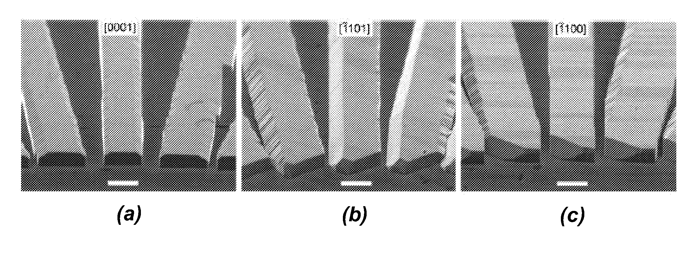 Dislocation reduction in non-polar iii-nitride thin films