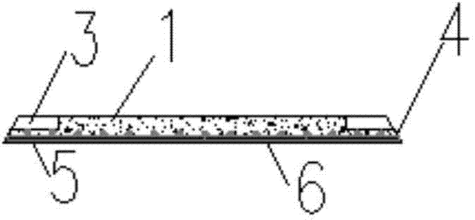 Modified concrete superposition board floor structure with shear keys and connection method
