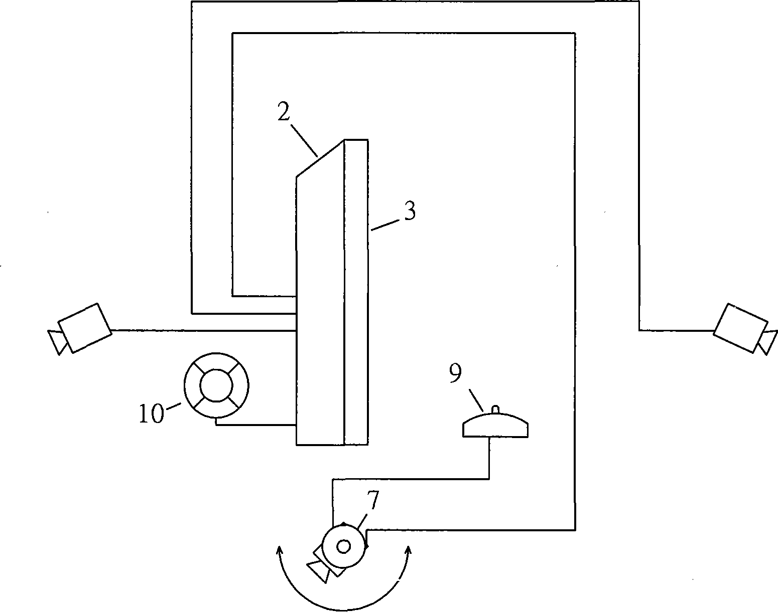 System for monitoring dynamic vehicle