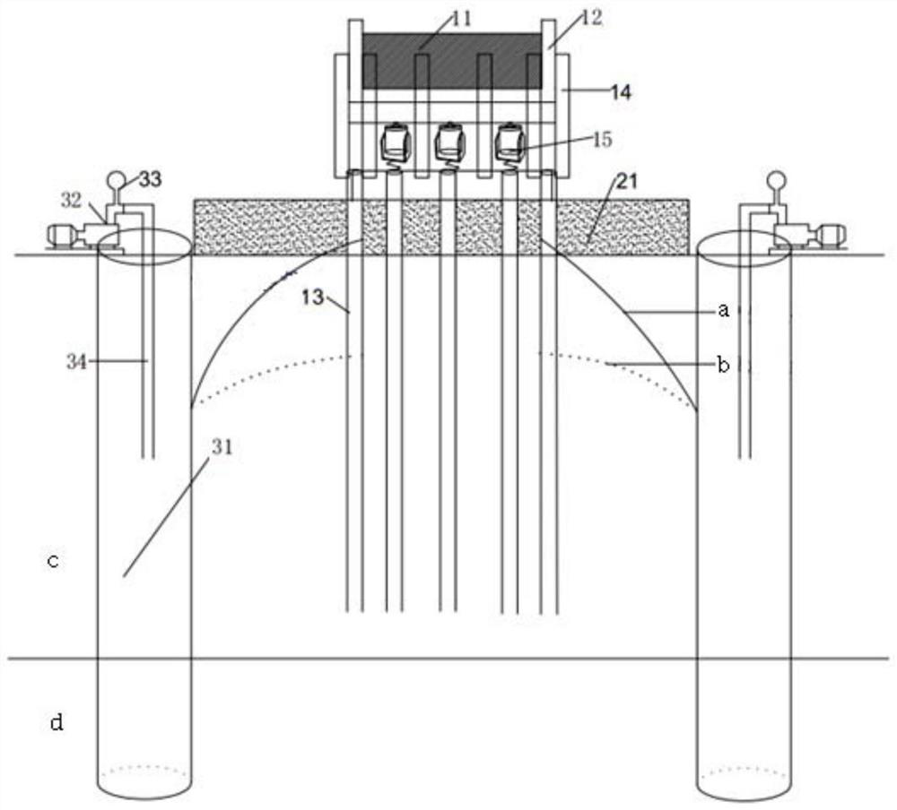 Muddy soil unwatering and dewatering system and method with ground excitation and boosting matched with vacuum wells