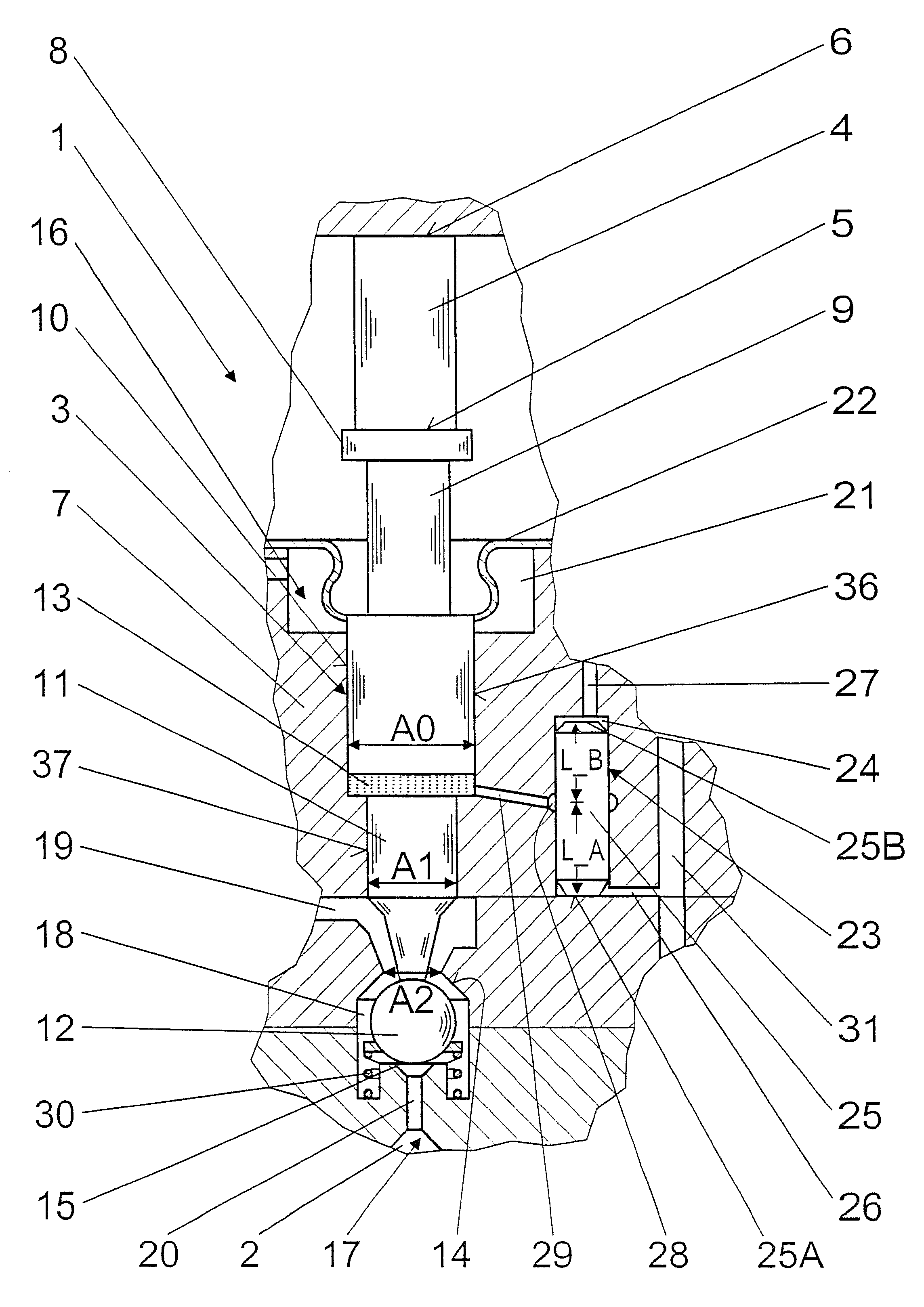 Valve for regulating fluids