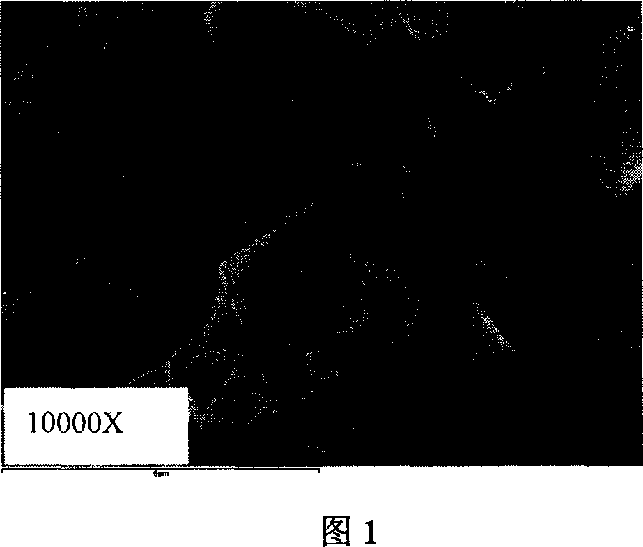 Preparation method of spinelle lithium titanate for lithium secondary battery negative electrode material