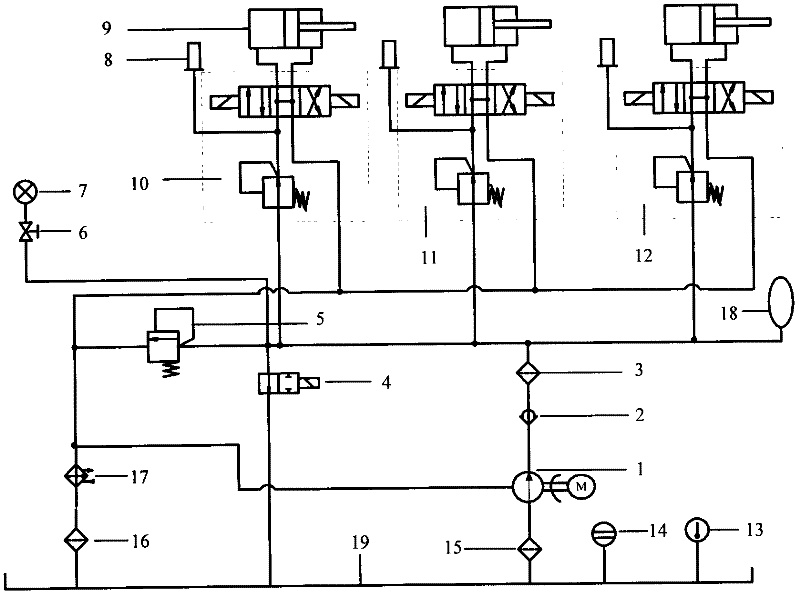 Combined loading system for static strength tests of solid motors