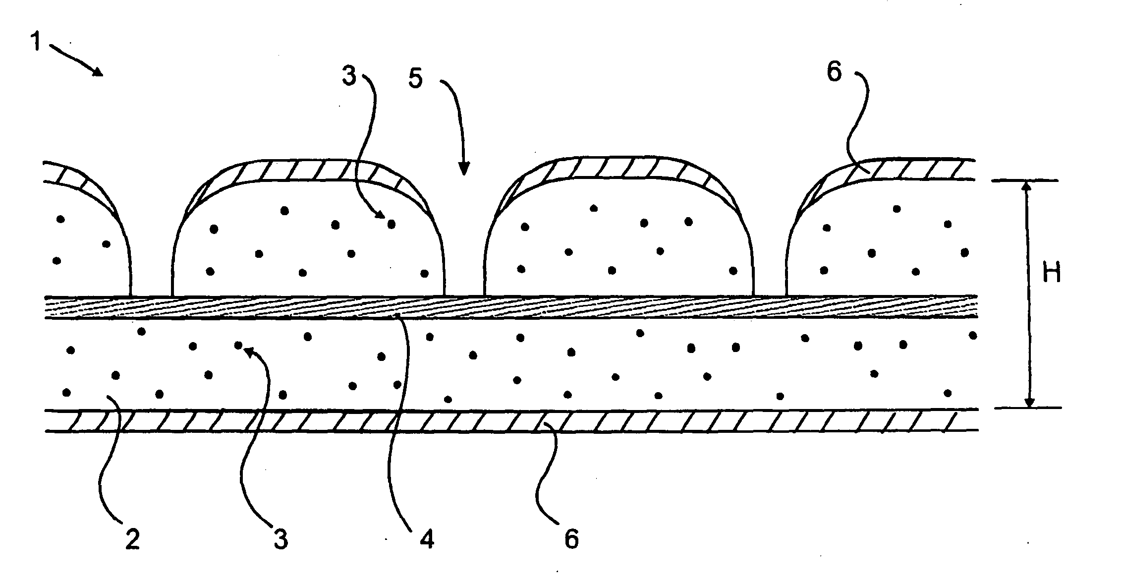 Biologically active device and method for its production