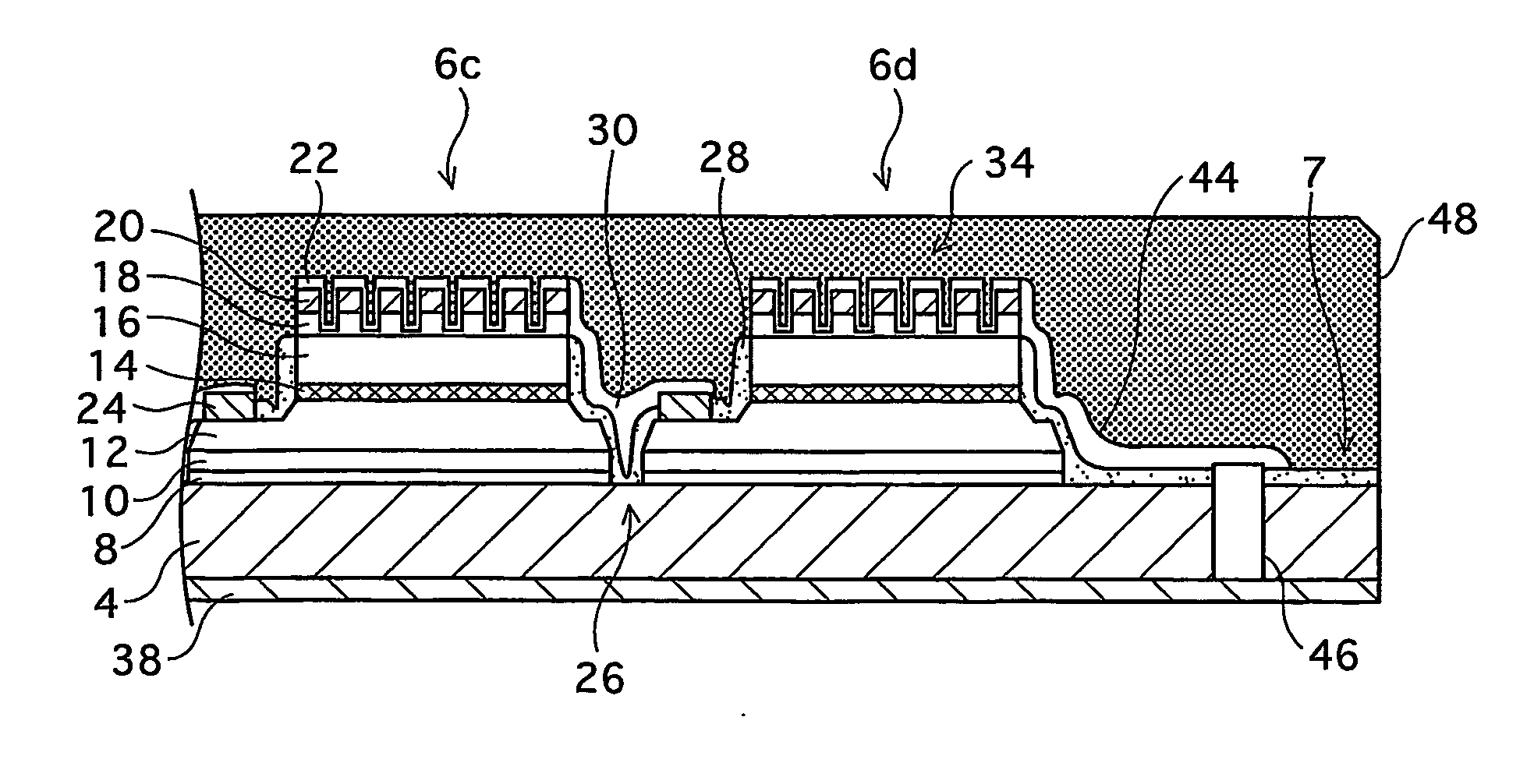 Semiconductor light emitting device, light emitting module, lighting apparatus, display element and manufacturing method of semiconductor light emitting device