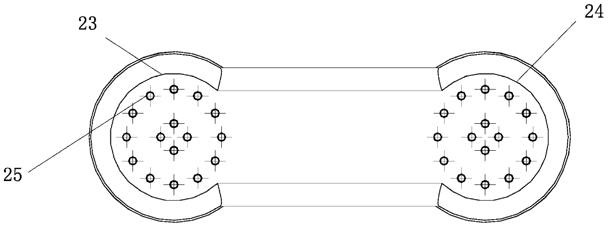 Medical rheumatism joint hot compress device