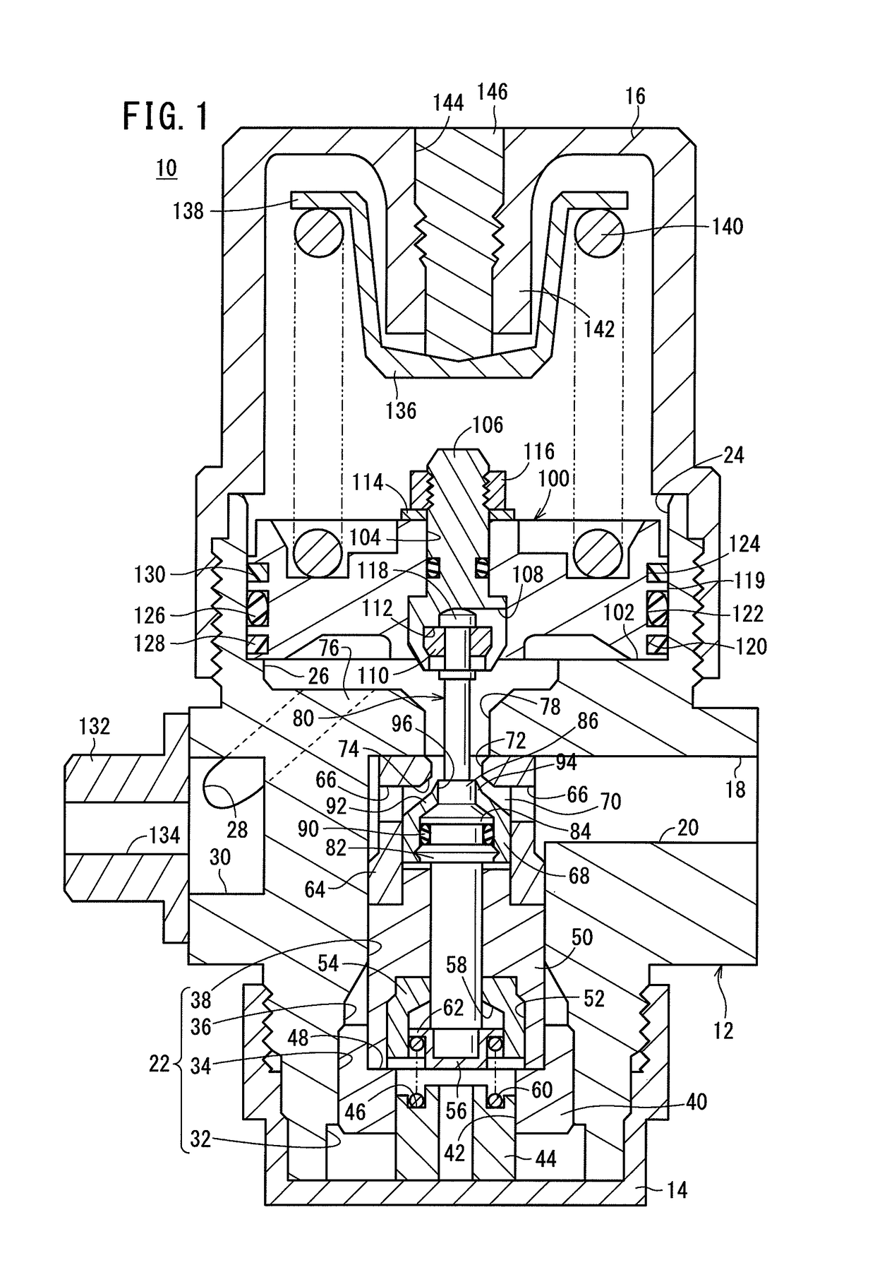 Pressure reducing valve