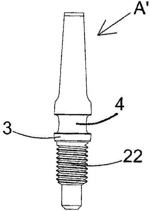 Bendable prosthesis post and angular adjustment method