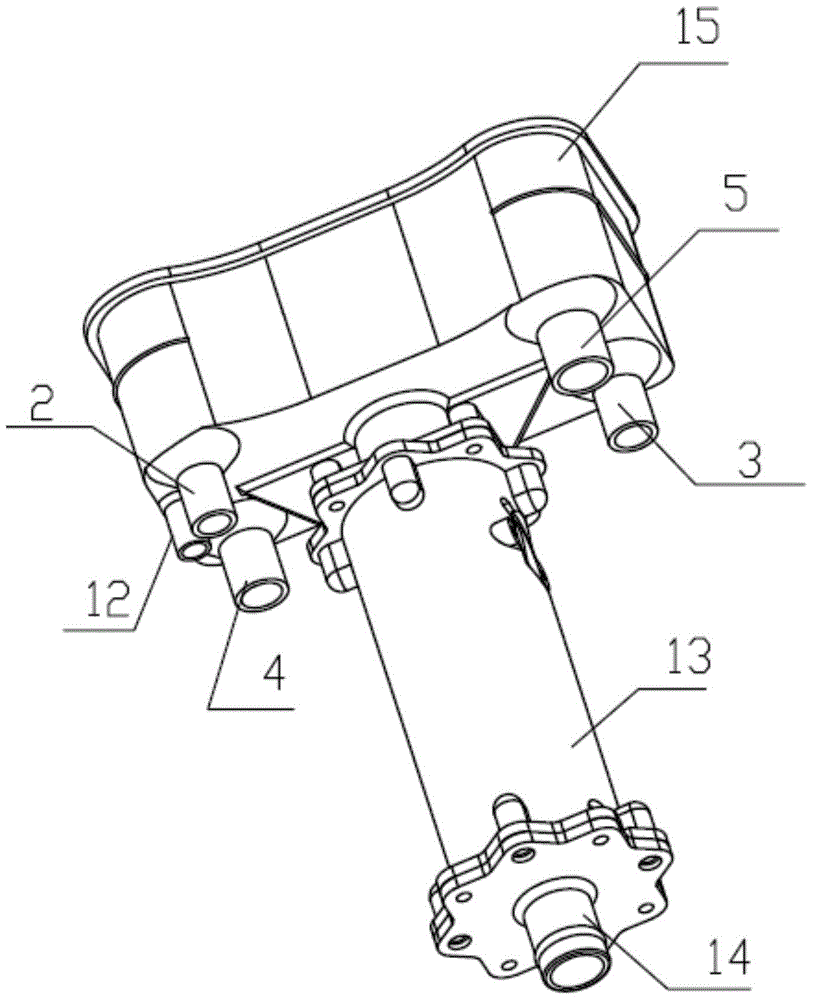 A container for boiling water device and a water boiling device containing the container