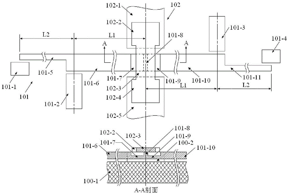 Test Structure of Poisson's Ratio of Thick Film Silicon Material on Insulating Substrate