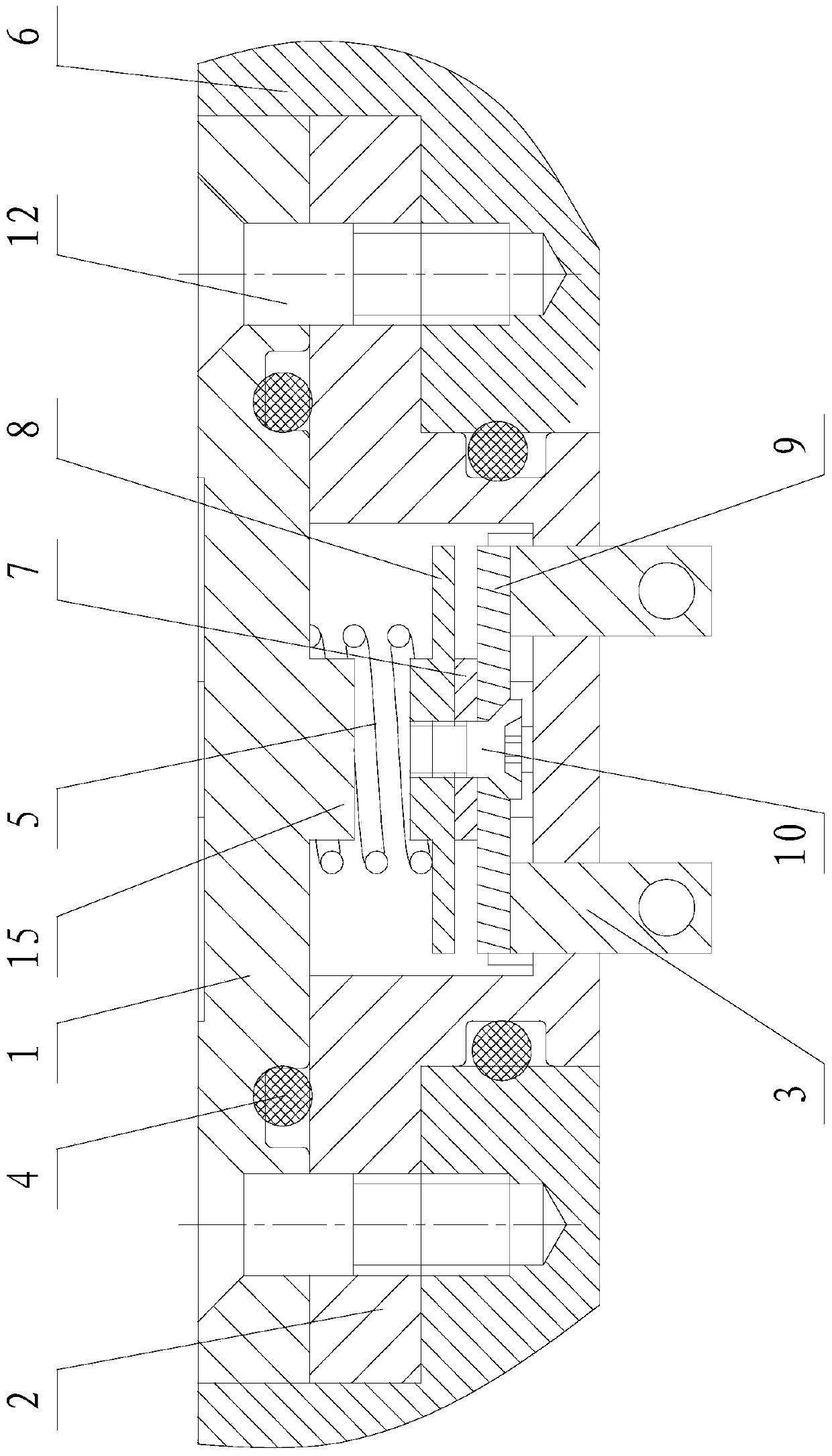 Magnetic switch for powering on and off an autonomous underwater vehicle